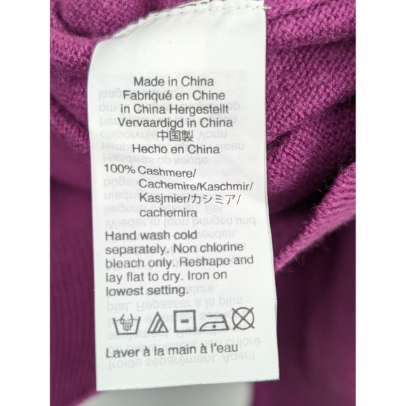 J Crew 100% Cashmere Crewneck Sweater Pink M Quiet Luxury Preppy Soft Girl - Picture 6 of 10